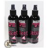 Image 1 : BUNDLE OF 3 PROFESSIONAL STRAWBERRY KISS DETANGLER