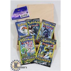 5 SEALED POKEMON GO BOOSTER PACKS
