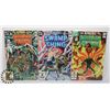 Image 1 : 3 SAGA OF THE SWAMP THINGS COMICS