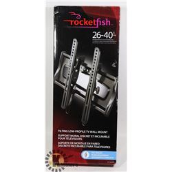 ROCKETFISH TILTING LOW PROFILE TV WALL MOUNT