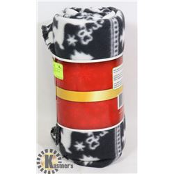 NEW CHRISTMAS THEME POLAR FLEECE BLANKET