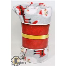 NEW CHRISTMAS THEME POLAR FLEECE BLANKET