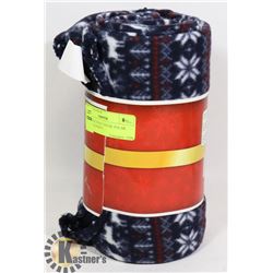 NEW CHRISTMAS THEME POLAR FLEECE BLANKET