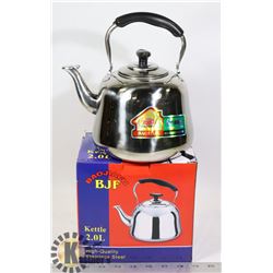 NEW STAINLESS STEEL KETTLE
