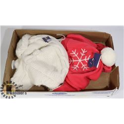 PAIR OF TODDLER HATS