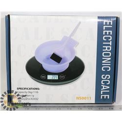 NEW 5KG CAPACITY ELECTRONIC SCALE