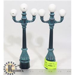 2 HALLMARK DIECAST KIDDIE CAR CLASSICS "STREETLAM