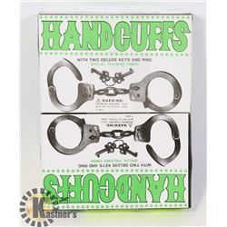 2 SETS OF HANDCUFFS WITH KEY