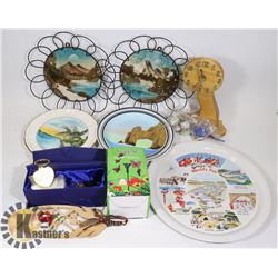 FLAT OF ASSORTED HOME DÉCOR AND COLLECTIBLES