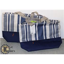 SHOPPING COOLER BAGS- "KEEP COOL" SET OF 2