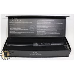 NEW SHE VOLUME 19MM TOURMALINE CERAMIC HAIR