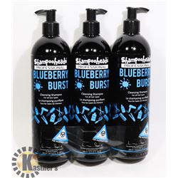 BUNDLE OF 3 PROFESSIONAL BLUEBERRY BURST CLEANSING