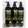 Image 1 : BUNDLE OF 3 PROFESSIONAL TROPICAL TWIST