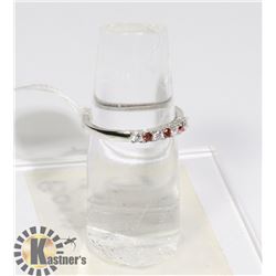 #171-CUBIC ZIRCONIA GEMSTONE RING SIZE 8