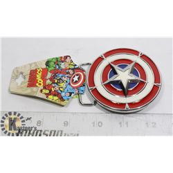 NEW MARVEL COMICS CAPTAIN AMERICA BELT BUCKLE