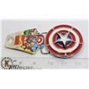 Image 1 : NEW MARVEL COMICS CAPTAIN AMERICA BELT BUCKLE