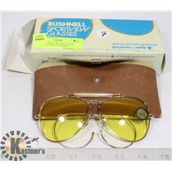 NEW BUSHNELL BY BAUSCH & LOMB SHOOTING GLASSES