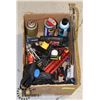 Image 1 : ESTATE BOX OF HAND TOOLS, WD40, AND MORE