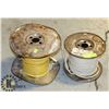 Image 1 : TWO PARTIAL ROLLS OF HOUSEHOLD ELECTRICAL WIRE