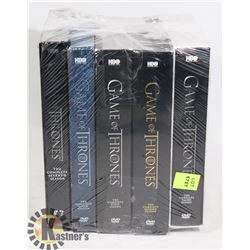 DVD- "GAME OF THRONES" SEASON 1,2,3,6,7