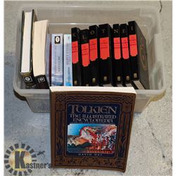 J.R. TOLKIEN BOOKS- ASSORTED LOT OF HARD &