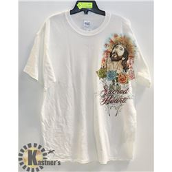 NEW SACRED HEART T-SHIRT SIZE LARGE
