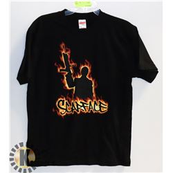 NEW SCAR FACE T-SHIRT SIZE MEDIUM