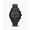 Image 3 : NEW MICHAEL KORS BLACK MSRP $385 TRIPLE CHRONO