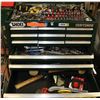 Image 2 : CRAFTSMAN TOOL BOX WITH CONTENTS 61 INCH TALL