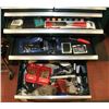 Image 3 : CRAFTSMAN TOOL BOX WITH CONTENTS 61 INCH TALL