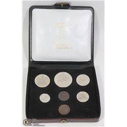 7 COIN SET CANADA 1974