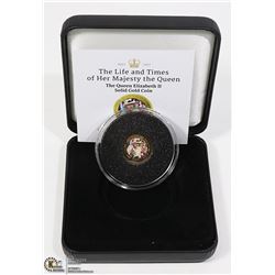 GOLD COIN WITH COA IN PRESENTATION CASE.