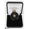 Image 1 : GOLD COIN WITH COA IN PRESENTATION CASE.