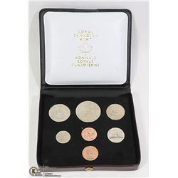 7 COIN SET CANADA 1976