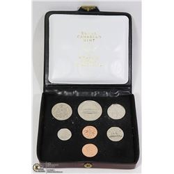 7 COIN SET CANADA 1973