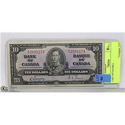 CAD 1937 $10 BILL