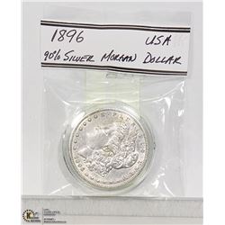 1896 MORGAN SILVER DOLLAR
