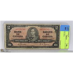 CAD 1937 $2 BILL