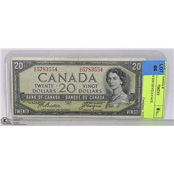 CAD 1954 $20 DEVILS FACE