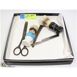 VINTAGE BARBER'S KIT INCL. CHRISE JOHNSON