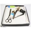 Image 1 : VINTAGE BARBER'S KIT INCL. CHRISE JOHNSON