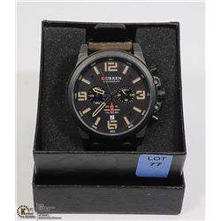 NEW CURREN MENS DATE WATCH
