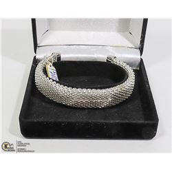 SILVER PLATED BANGLE BRACELET