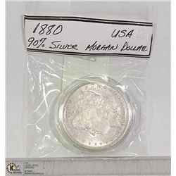 1880 MORGAN SILVER DOLLAR