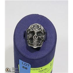 NEW SKULL FACE RING WITH FACE ON