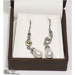 NEW PAIR OF EARRINGS WITH STERLING SILVER