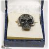 Image 1 : NEW SKULL FACE RING WITH #13 ON