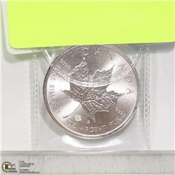 $5 1 TROY OZ .999 SILVER MAPLE LEAF COIN