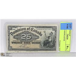 1900 CAD SHINPLASTER