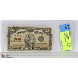 CAD 1923 SHINPLASTER